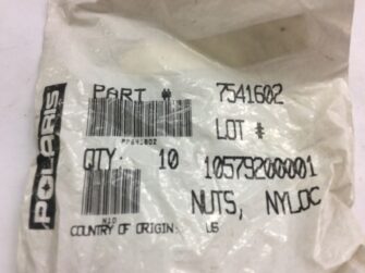 1989 Polaris Nut, Nyloc