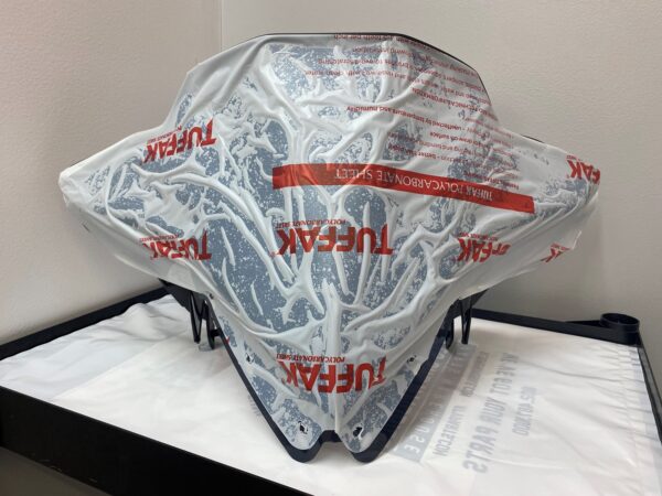 2022 Polaris Mid Height Smoked Windshield Assembly- Matryx Chassis - Image 2