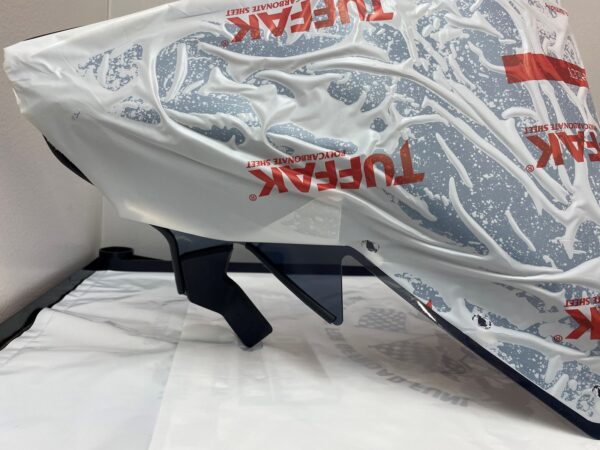 2022 Polaris Mid Height Smoked Windshield Assembly- Matryx Chassis - Image 3