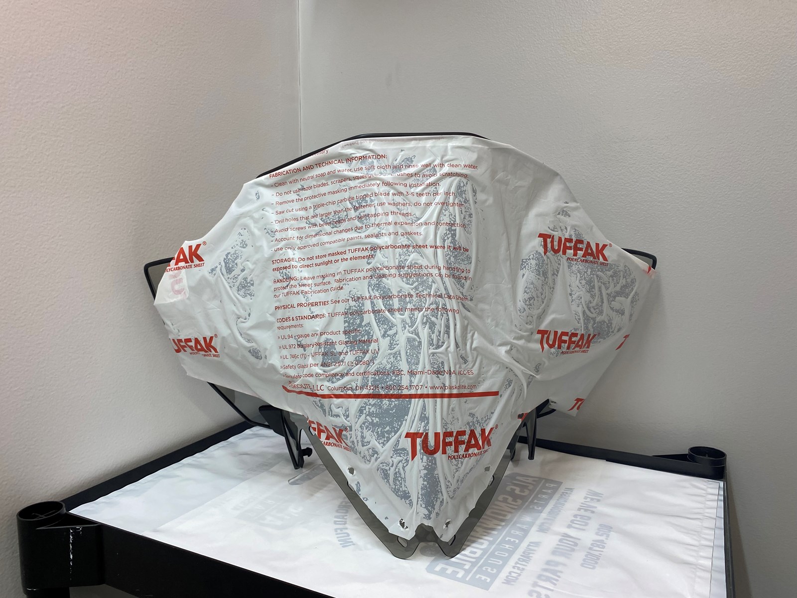 2023 Polaris Tall Windshield Kit clear- Matryx Chassis - Image 2