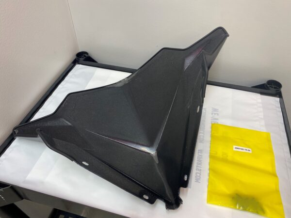2018 Polaris Mid Height 18.5" Gloss Black Windshield- Axys Chassis - Image 3