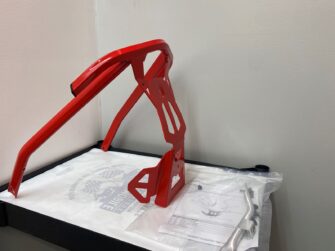 2018 Polaris Indy Red Monarch Front Bumper Kit- Axys Chassis