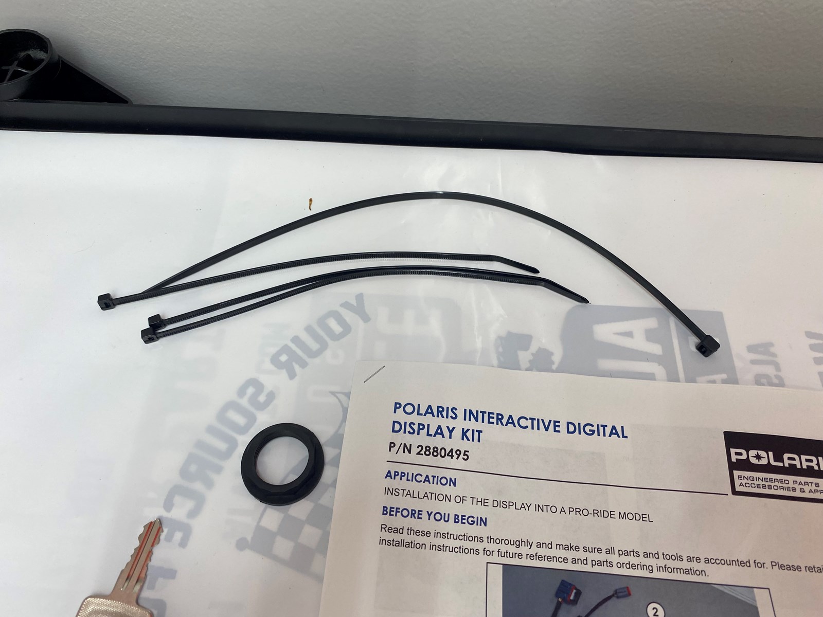 2012 Polaris Pro-Ride Snowmobile Interactive Digital Display Installation Kit - Image 5