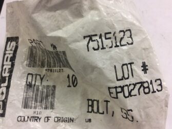 2000 Polaris Bolt, Stainless Steel, SLH PWC