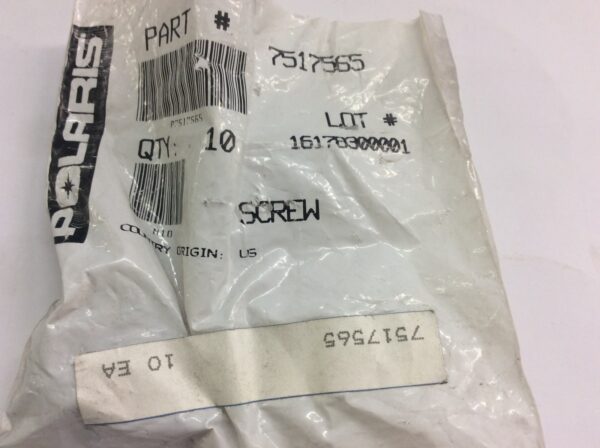 1999 Polaris Screw