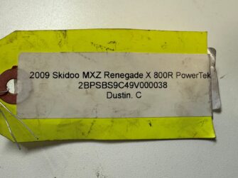 2009 Ski-Doo MX Z TNT 1200 4-TEC Brake Hose