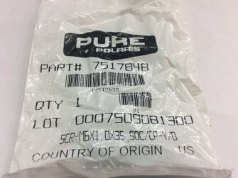 2008 Polaris Screw, Socket Head