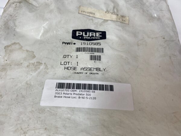 2003 Polaris Brake Line- Junction Block to Caliper - Image 2