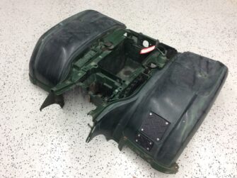 2008 Yamaha Grizzly 700 - Rear fenders - green