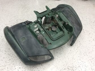2004 Yamaha Front Fenders - Grizzly - green