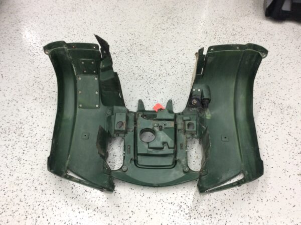 2004 Yamaha Front Fenders - Grizzly - green - Image 4