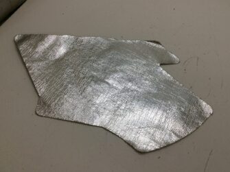 Right Foil Fender Shield.