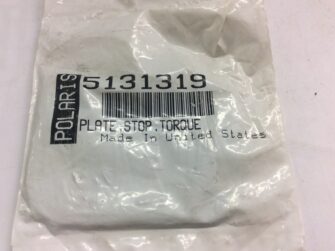 1997 Polaris Plate, Stop, Torque
