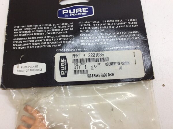 Brake Pad Kit DH3P - Image 3
