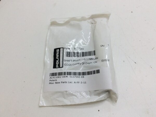 Rear Suspension Pivot Shaft
