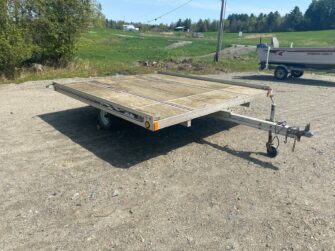 2002 Floe Versa-Max 101"X10' Aluminum Tilt Trailer