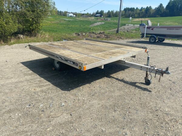 2002 Floe Versa-Max 101"X10' Aluminum Tilt Trailer