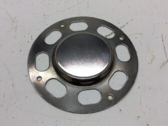 Used Chrome Idler Wheel Cover