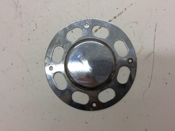 Used Chrome Idler Wheel Cover - Image 2