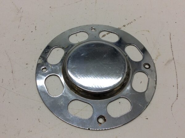 Used Chrome Idler Wheel Cover