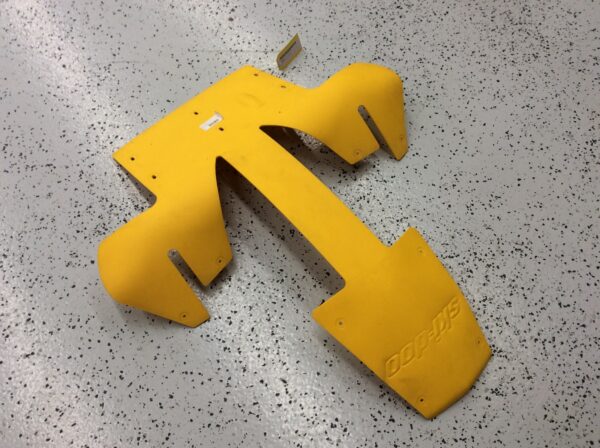 New Racing Skid Plate - REV XP - Yellow - Image 2