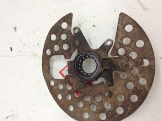 2005 Yamaha Steering knuckle front left, superseded by 5KM-23501-11-00