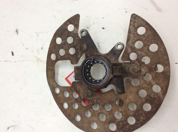 2005 Yamaha Steering knuckle front left, superseded by 5KM-23501-11-00