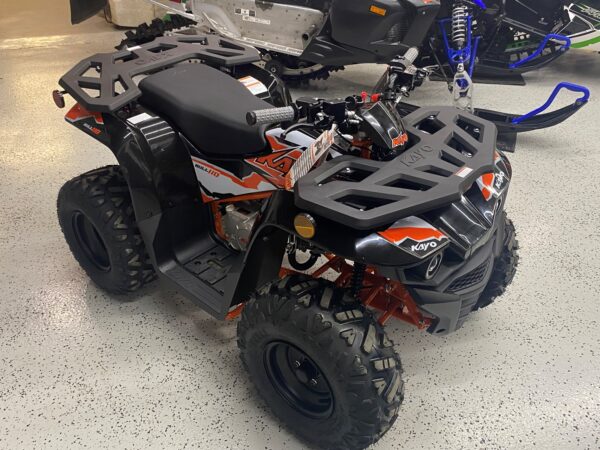 2025 Kayo Bull 110 Black Kits ATV- Brand New! - Image 4