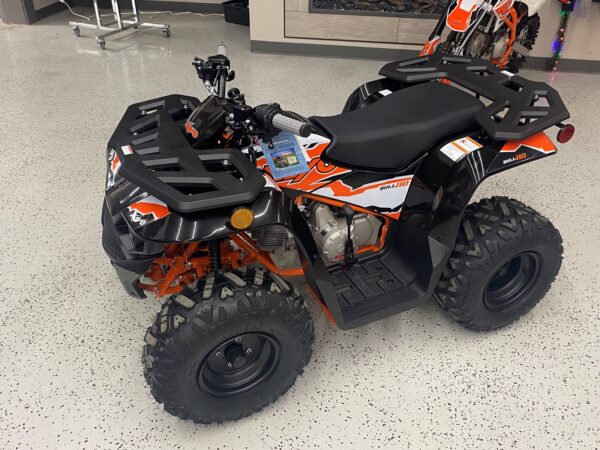 2025 Kayo Bull 110 Black Kits ATV- Brand New!