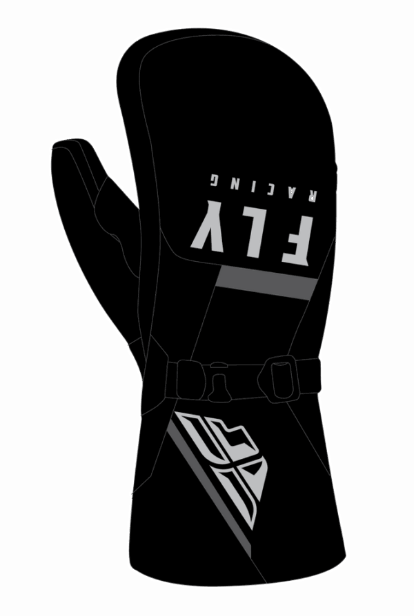 FLY RACING CASCADE MITTENS BLACK LG