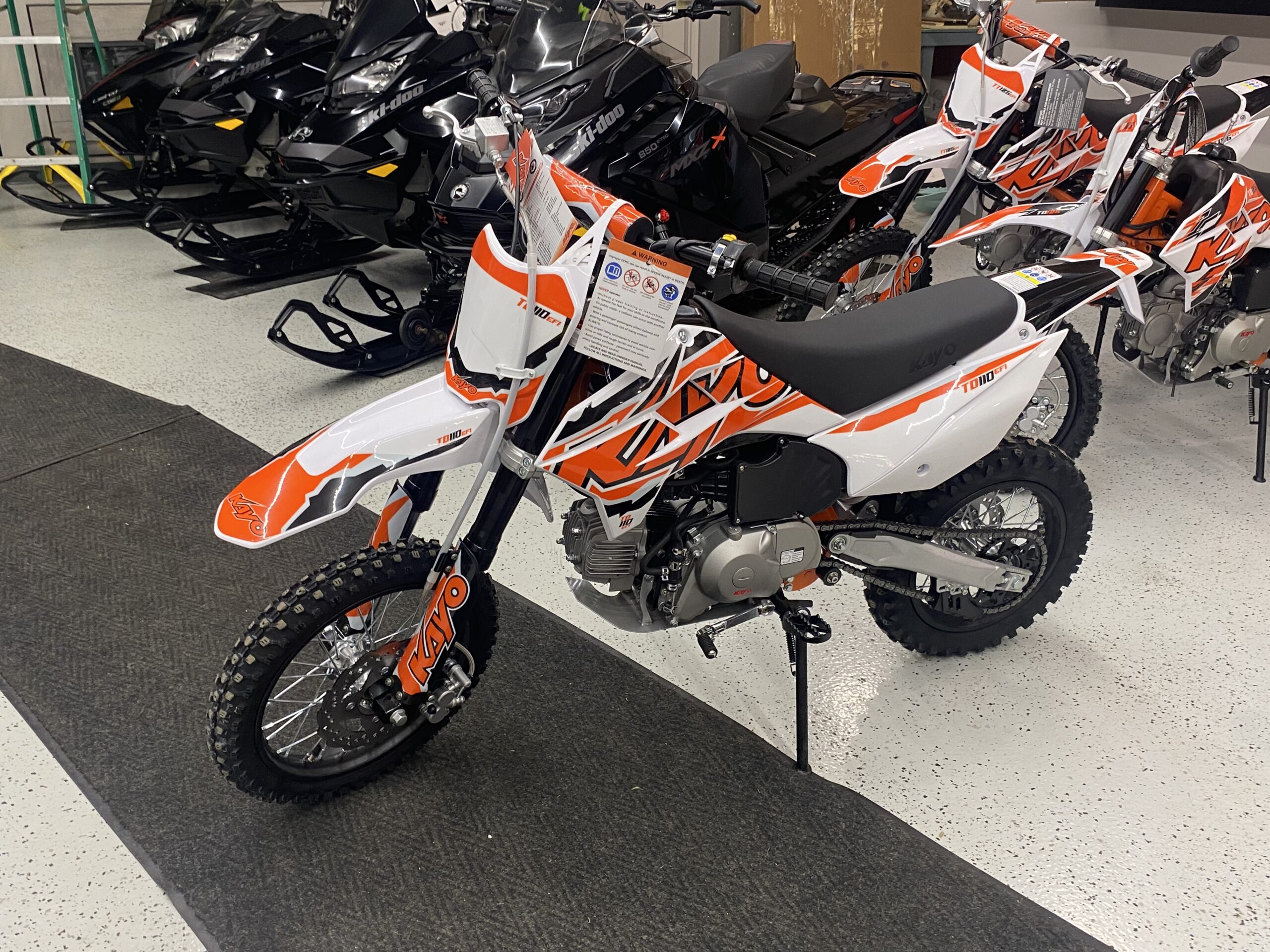2025 Kayo TD 110 EFI Pit Bike- Brand New!