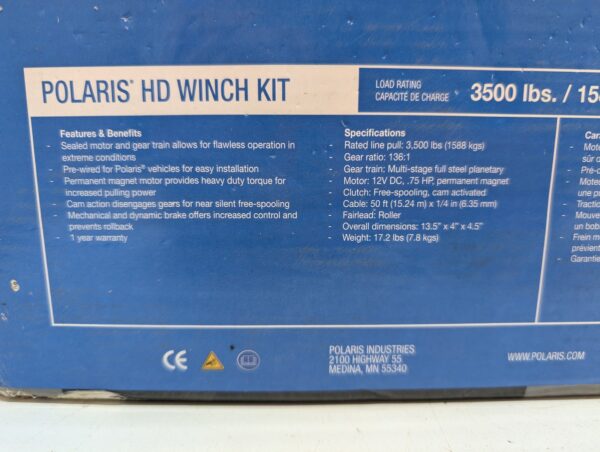 Winch 3500 Lb. - Image 3