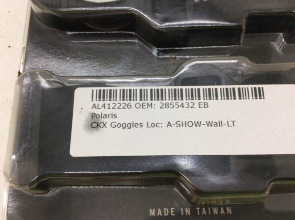 Polaris Black Goggle Fast Strap Kit - Image 2