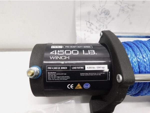 POLARIS® PRO HD 4,500 LB. (2,041 KG) WINCH - Image 3