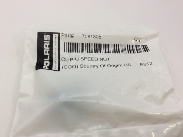 2010 Polaris U-Clip Speed Nut