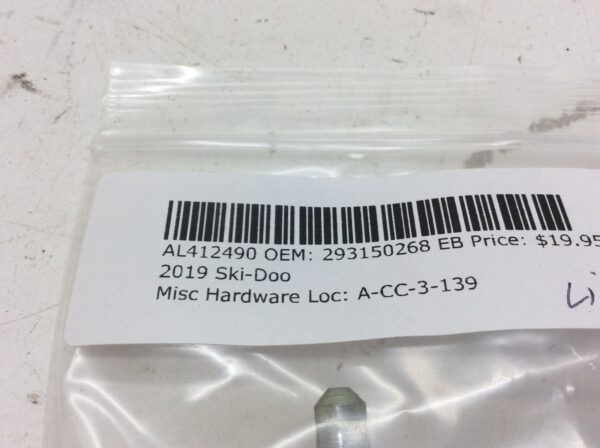 2019 Ski-Doo OEM Rivet_Ornit 6,5 X 18.5, 293150268 - Image 2