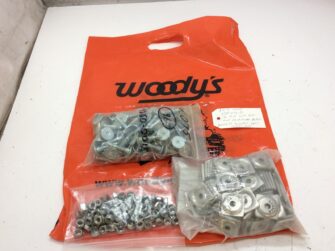 Woodys Signature Series 5/16"x1075" Studs/Lock Nuts , SUPPORT WASHERS  96 PACK