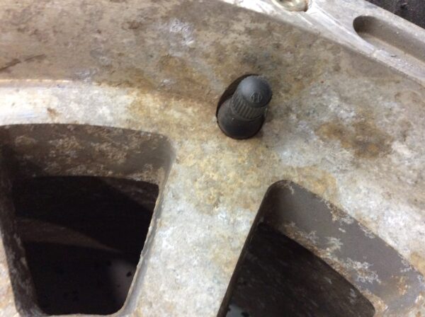 2007 Polaris 12x8 Rear Rim W/ Mud Lite Tire - Image 2