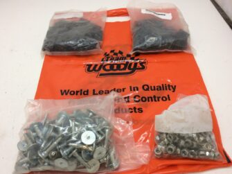 Woodys Signature Series 5/16"x1175" Studs/Lock Nuts , SUPPORT WASHERS  96 PACK