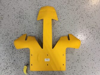 New Racing Skid Plate - REV XP - Yellow