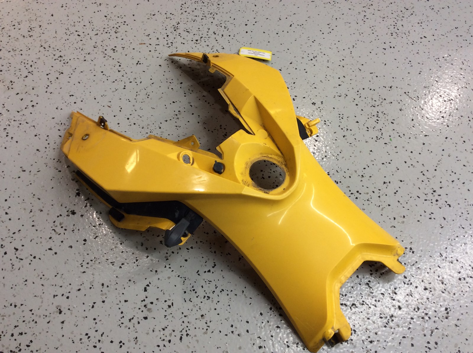 2009 Ski-Doo console - yellow - Image 2