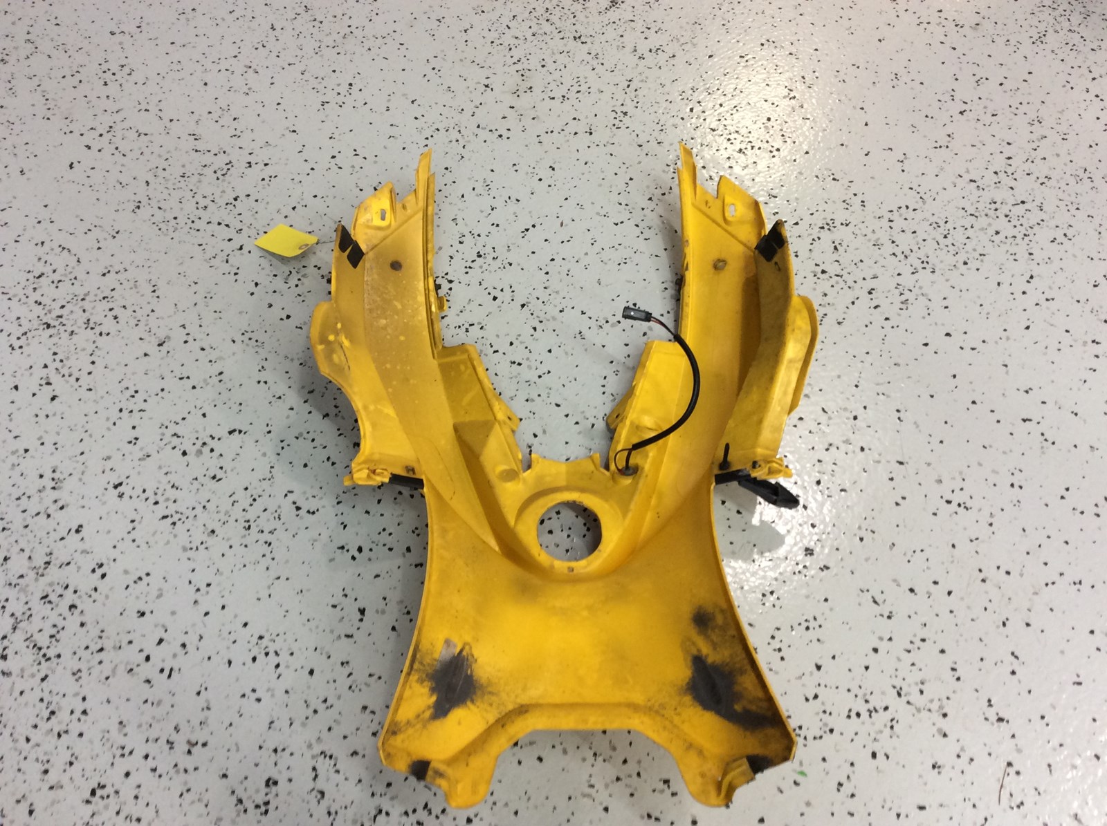 2009 Ski-Doo console - yellow - Image 5