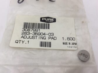 2003 Polaris Pad, Adjusting 1.600