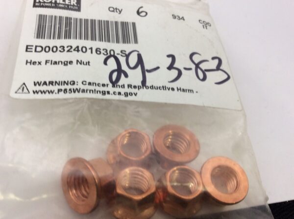 Hex Flange Nut - M8