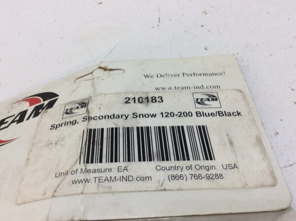 Venom Products steel clutch spring Blue/Black 120-200 - Image 4