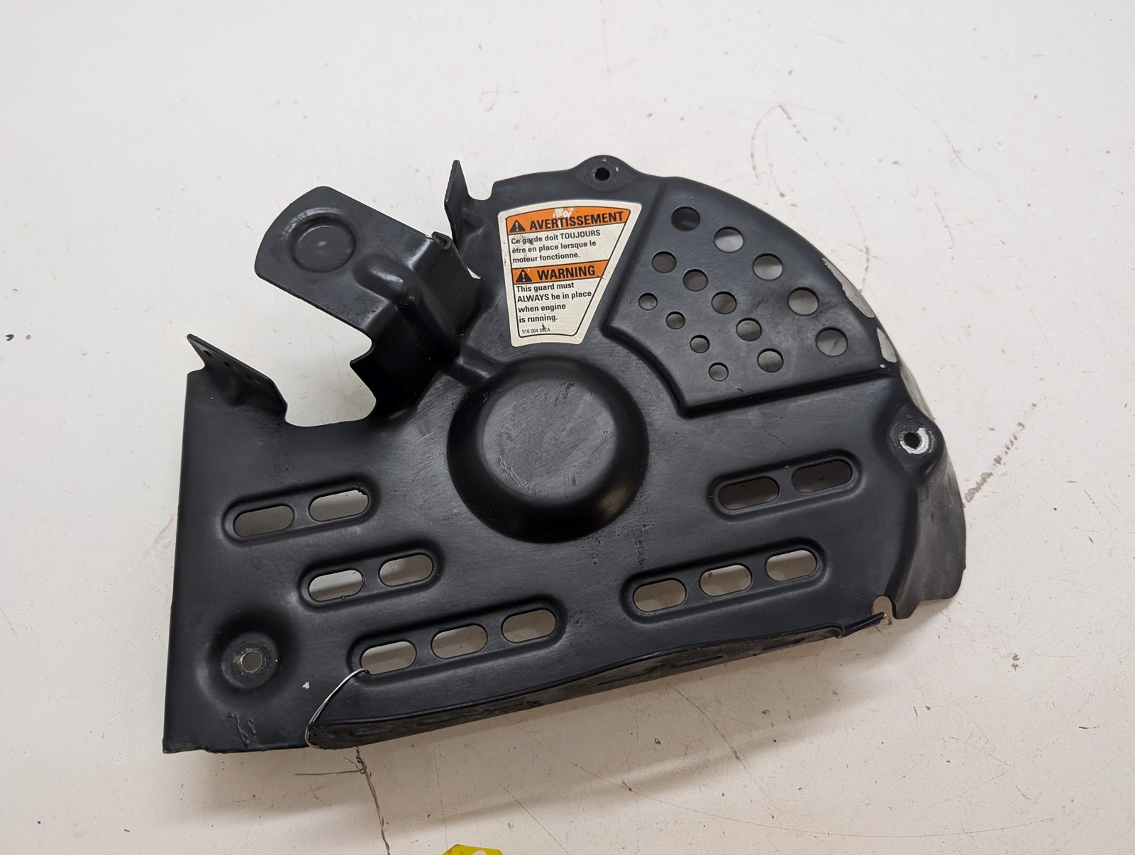 2012 Ski-Doo Black Disk Protector - Image 2