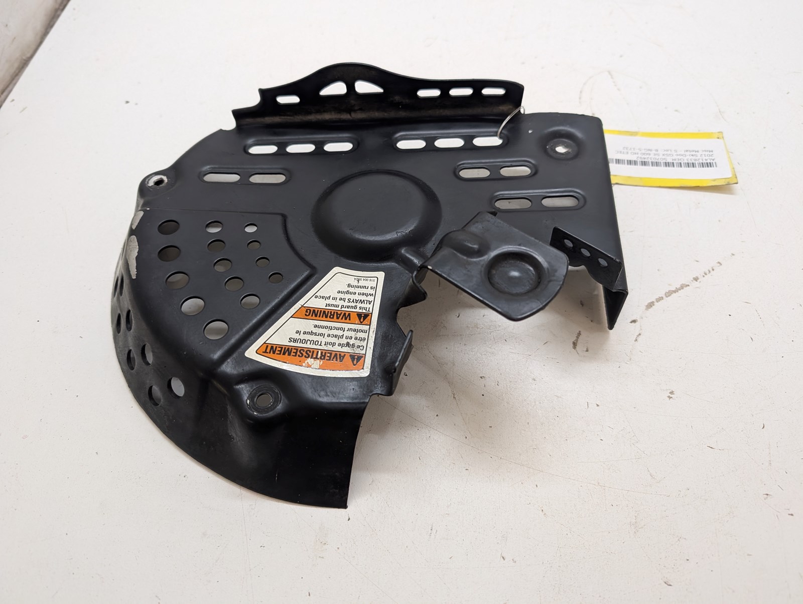 2012 Ski-Doo Black Disk Protector - Image 3