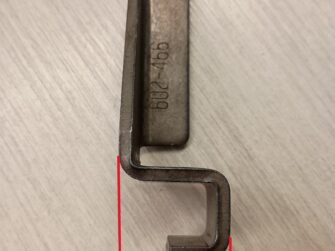 2002 Arctic Cat Chain Backing Bracket - SEE COMMENTS