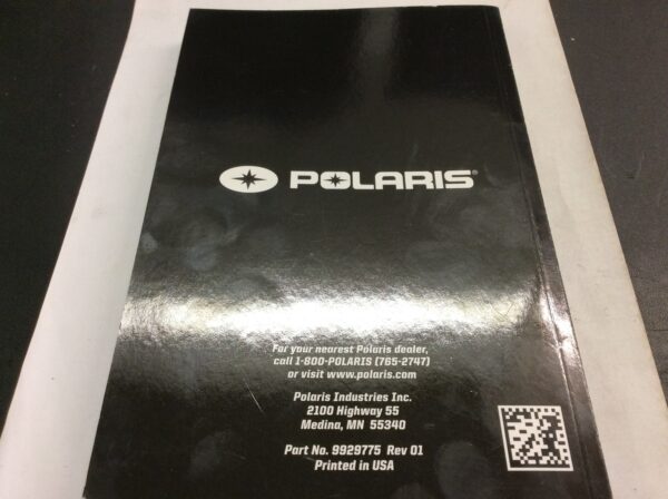2020 Polaris Owners Manual - Image 3