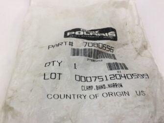 2002 Polaris Clamp, Band Narrow